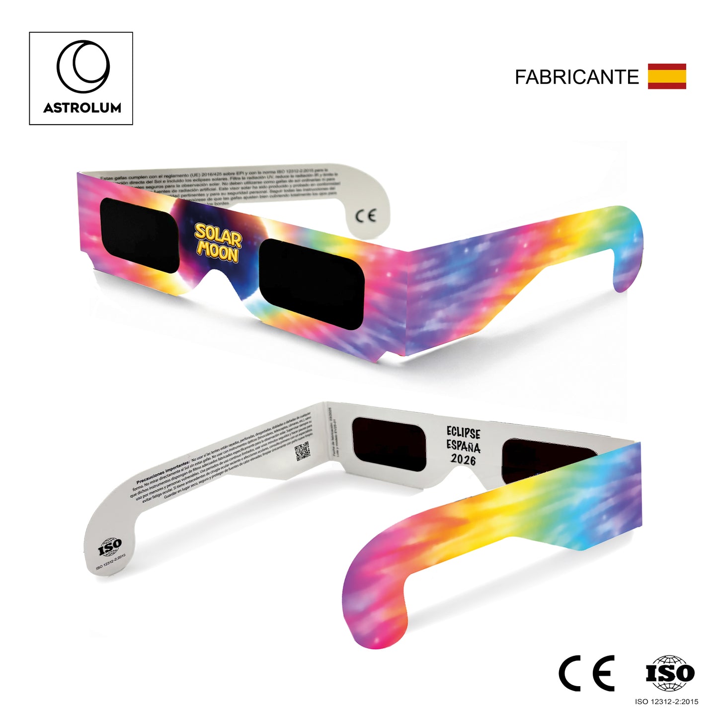Gafas Eclipse Solar ISO 12312-2:2015